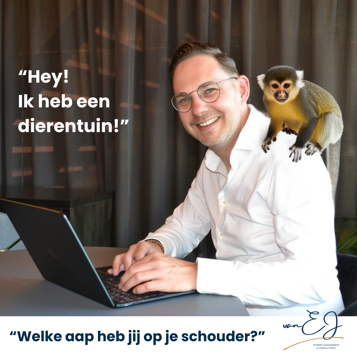 Persoonlijk leiderschap: apen teruggeven en grip op je werk houden