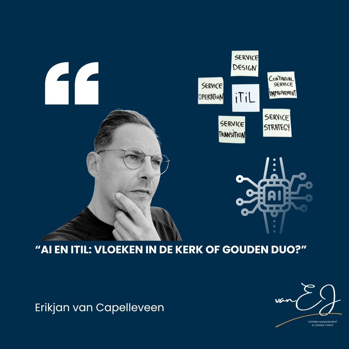 AI en ITIL – Innovatie combineren met stabiele IT-processen